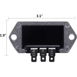 ERRIPA Voltage Regulator Rectifier for Kohler Engines - Fits 8-25 HP Models | Replaces Kohler 41 403 09, 41 403 10-S, 25 403 03-S