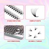 Volume Eyelashes, Pre-Fanned 20D Prefabricated Russian Eyelash Extension Volume Bouquet,