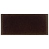 4x Faux Leather Placemats 300x200mm Brown Table Rectangular Coaster Restaurant