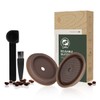 Reusable Coffee Capsule Discs Reusable Refillable Pod for VERTUOLINE &