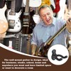 1 Stück Gitarren-Wandhalterung,Gitarrenhalterung,Wandhalterung Gitarre,Gitarren Wandhalterung,Universal Gitarren-Wandhalter Schwarz, Für Akustikgitarre,Klassische Gitarre,E-Gitarre,Bass,Ukulele