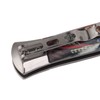 Men Spring Comb Pocket Size Stainless Steel Teeth Foldable Brush
