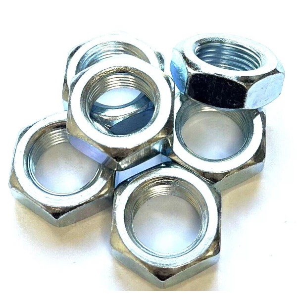 Brighton 3/4-16 UNF THIN HEX JAM NUT - ZINC COATED