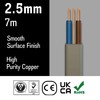 Primes DIY Electric Socket wire cable 2.5mm Twin and Earth