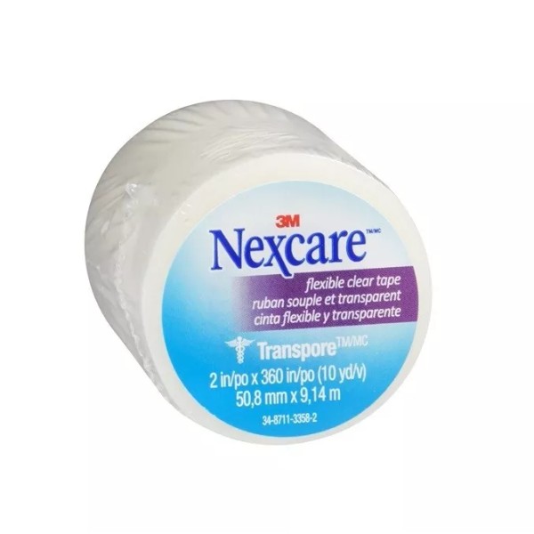 Nexcare SM Transpore Surgical Tape 2 Inch X 360 Inch