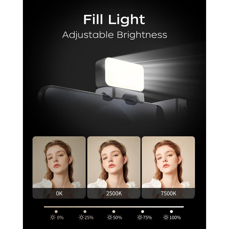 FUNSNAP Capture5 Gimbal Stabilizer for Smartphone, Magnetic AI Tracker Fill