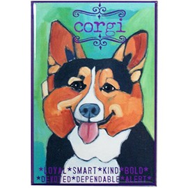 Corgi Fridge Magnet