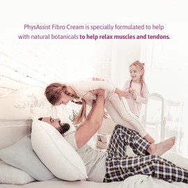 PhysAssist Fibromyalgia Cream Deep Soothing for Body, Back, Neck, Feet, Legs, Hands. 3 jars of 4 OZ (12 OZ)