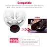 Upower Pack of 2 Dual Exhaust Tip Tailpipe 2.5 Inch