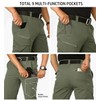 NAVEKULL Men's Lightweight Tactical Pants Quick Dry Work Cargo Pants
