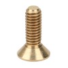 50Pcs Flat Hex Socket Screw Copper Countersunk Head Fastener Hardware