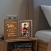 Father Daughter Light Up Picture Frame Fathers Day Birthday Gifts