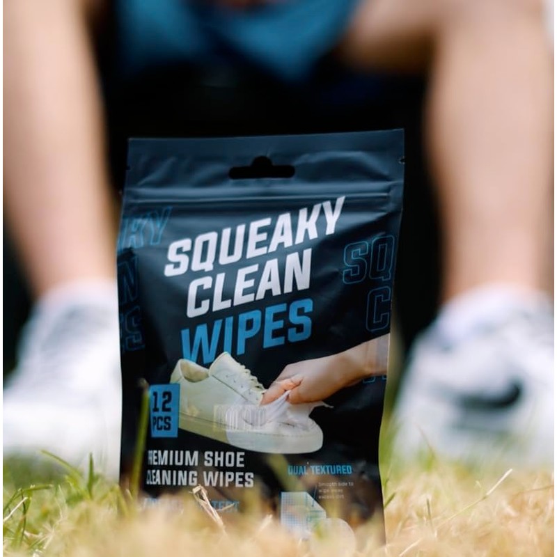 Crease Protect Squeaky Clean Wipes - Premium Shoe Cleaning Wipes