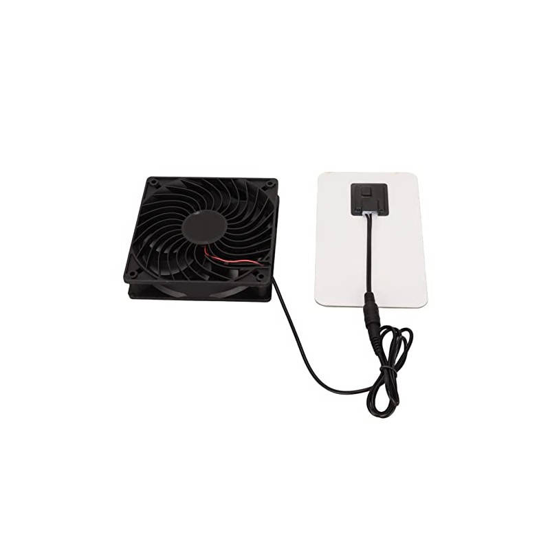Efficient Solar Power Panel Exhaust Fan, Energy Saving and Odor