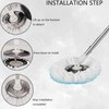 4 Pack Spin Mop Heads Replacement, Mop Head, Spin Mop