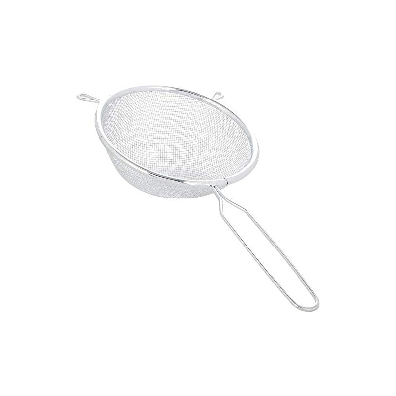 Chef Aid 20cm / 8 Inch long handled metal Sieve,