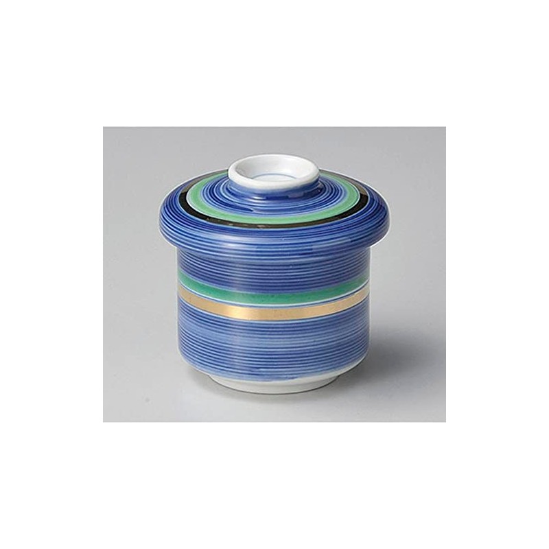 Yamashita Kogei 281-7-756 Navy Komasuji Musoji Bowl