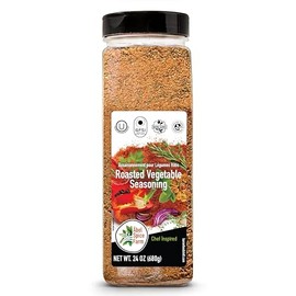 Ābel Spice Farm Roasted Vegetable Seasoning, 24 oz – Savory Blend of Garlic, Onion & Herbs for Oven-Roasted Veggies – All-Natural, Kosher, Non-GMO