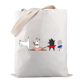 Ballet Animal Tote Bag B allet Dancer Tote Bag Animal Ballet Evolution Gift Animal Lover Gift (B allet Animal TOTE)