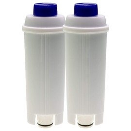 2 x Water Filters Compatible with DeLonghi Autentica ECAM23 Dedica Dinamica Eletta ESAM6720 Maestosa Perfecta PrimaDonna Magnifica S Equivalent to DLSC002 (14465)