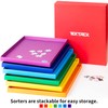 Tektalk Puzzle Sorting Trays Stackable Jigsaw Puzzle Sorters Puzzle Accessory