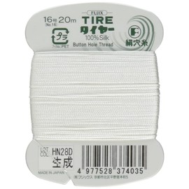 Fujix Tire Silk Hole Thread No. 16 Length 65.6 ft (20 m) Col.403 Produced