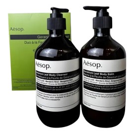 Aesop Geranium Duet 2x500ml Cuidado Corporal Fresco                                                                                                   