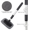 Autowaschbürste mit Teleskopstiel Set mit 4 Waschbürstenüberzug, Scheibenreiniger Auto Windschutzscheiben