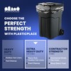 Plasticplace 95-96 Gallon Garbage Can Liners │ 1.5 Mil │