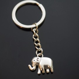 Unbranded Elephant Charm Pendant Keychain Key Chain