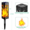 TomCare Flickering Flames Pathway Lights Solar Powered Decorative Garden Waterproof