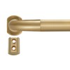 Splicing Room Darking Curtain Rods for Windows 28-116”, 1inch Diameter