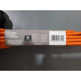 Woods 25ft Outdoor Extension Cord - 16 Gauge - Moisture Resistant - Orange - Woods