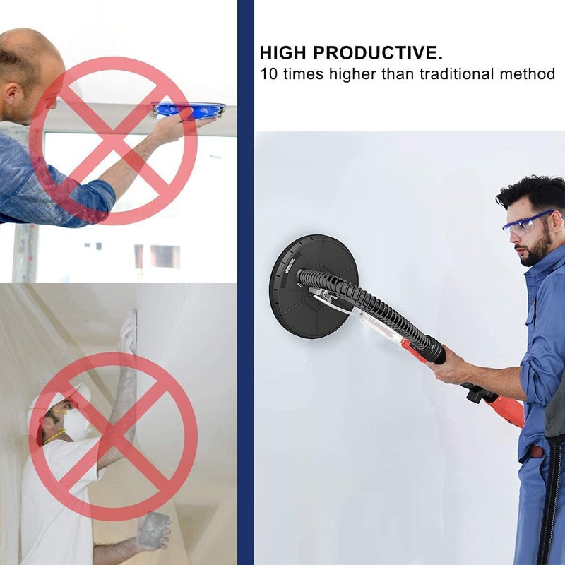 20 pcs 9 inch 8 Hole 40 Grit Drywall Sanding