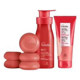 Kit Tododia Fresa Y Vainilla Dorada Natura