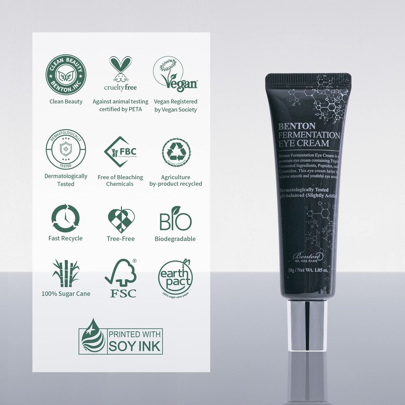 Benton Fermentation Eye Cream 30 ml Unisex