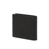 Hazzys (대구신세계)블랙 로고패턴 소가죽 반지갑 HJWA5E831BK Daegu Shinsegae Black Logo