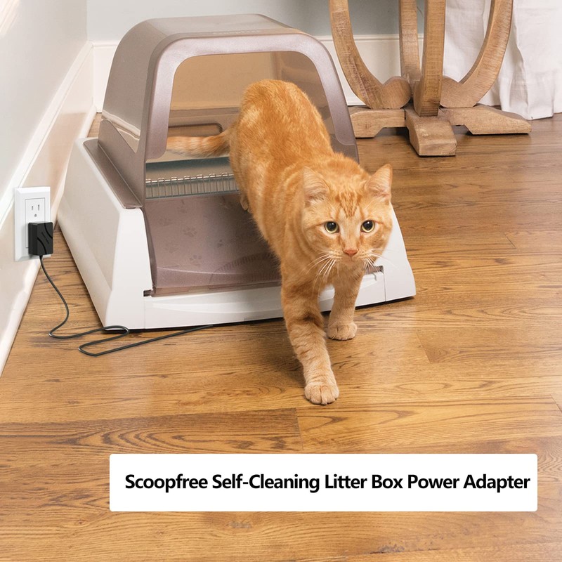 VHBW Replacement for Petsafe ScoopFree Litter Box Power Cord 10Ft