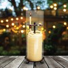 Candle by the Hour 80-Hour Citronella Candle, Glass Cylinder, Eco-friendly