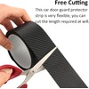 STR-Rear Bumper Protector Guard Scratch Cover Protector Paint Threshold Guard,Front