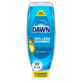 Dawn EZ-Squeeze Ultra Dish Soap, Dishwashing Liquid, Original, Dish Soap Refill, 22 fl oz