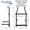 RecPro Universal RV Ladder Extension for RV Exterior Ladders |
