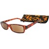 ilovemyreadingglasses Getönte Lesebrille (Lese-Sonnenbrille) – Tortoise, Stärke +2,0 Dioptrien