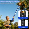 AgiiMan 28 Reach Fruit Picker with Telescopic Extension Pole and