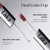 Laka Perfect Twin Lip - Dual-Ended Matte Liquid Lipstick &