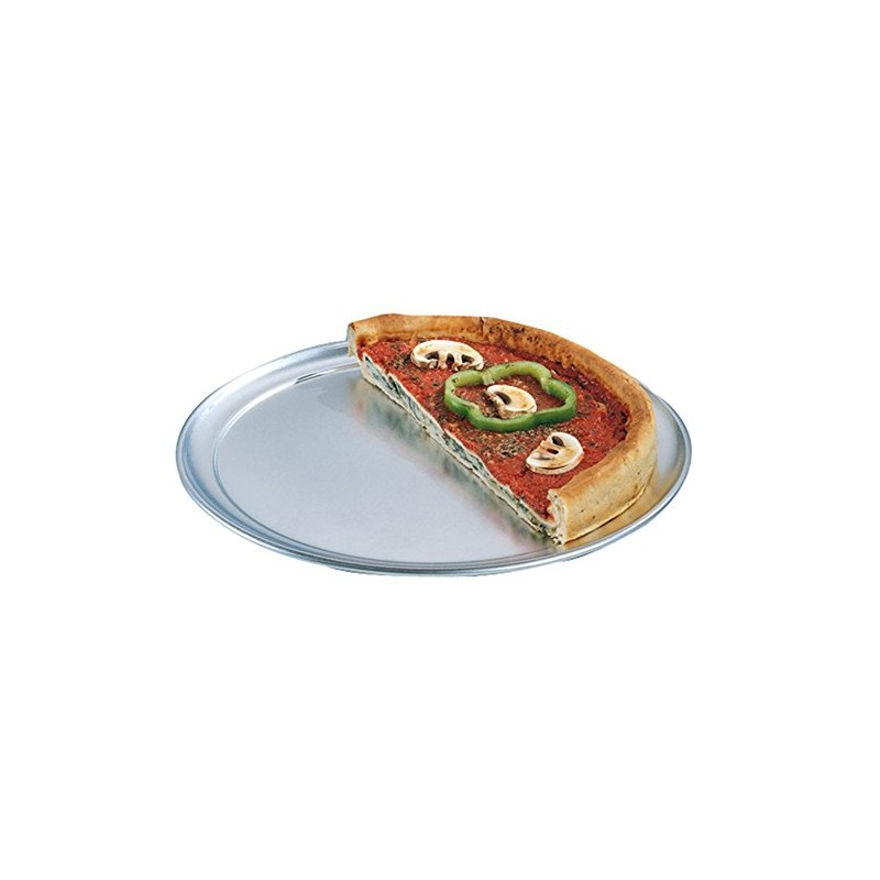 García de Pou Pizza Plate Flat 33 cm Aluminium Silver