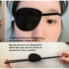Xianglangsuccess Monocular Black Eye Patch, Washable, Amblyopia, Medical Eye Patch,