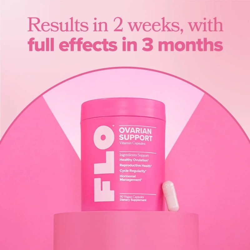 Flo Vitaminas Ovricas Female Hormone Balance 90 Cpsulas Sin Sabor
