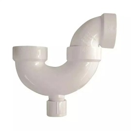 Ipex Canplas 193201AS P-Trap 1-1/2" w/ Cleanout Adapter