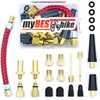 myBESTbike Bicycle Valve Pump Adapter Kit DV AV SV Bicycle
